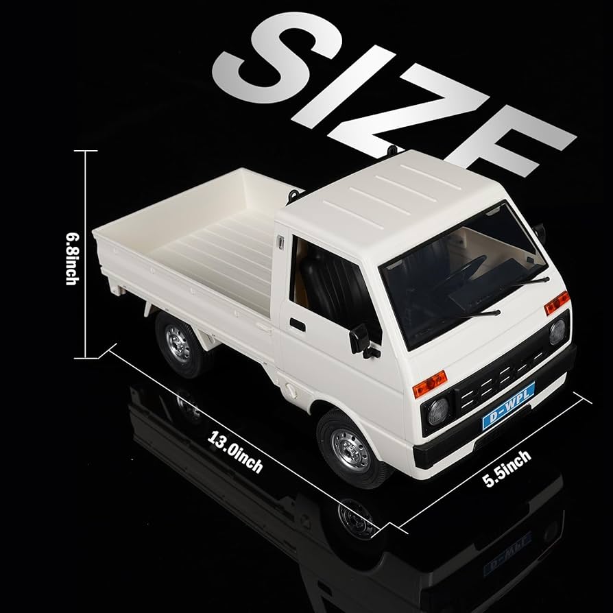 Amazon.com: WPL D22 RC Kei Truck, 1/10 RWD Off-Road Drift